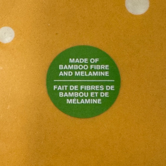 Lemon 2pc Bamboo Melamine Serve Set L 13.9 x W 10.2 Inch - Picture 3 of 11